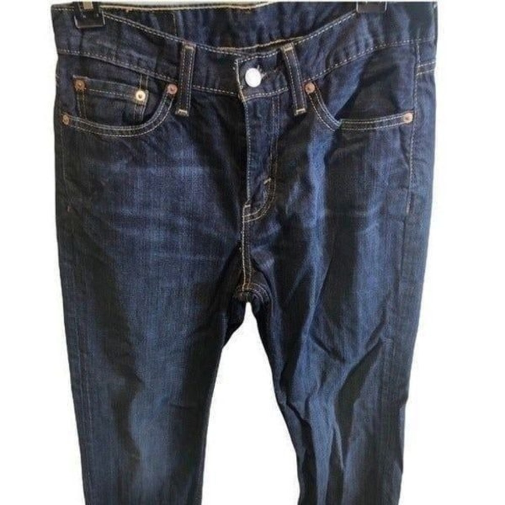 Levi's 514 Dark Wash Men's‎ Jeans 29x30 EUC